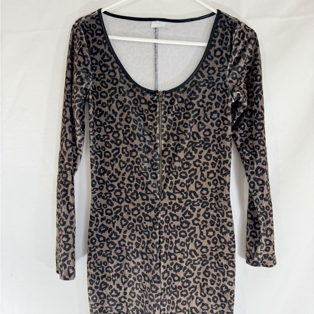 Sprit Running Wild Cheetah Catsuit Costume Size S - Picture 6 of 10